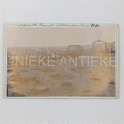 Original photo of the Women&#39;s Concentration Camp boer war 1901 in Bloemfontein