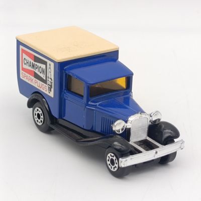 Matchbox Ford Model A Champion Spark plugs toy car