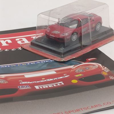 2000 Ferarri 360 GT die-cast racing model car - scale 1/43