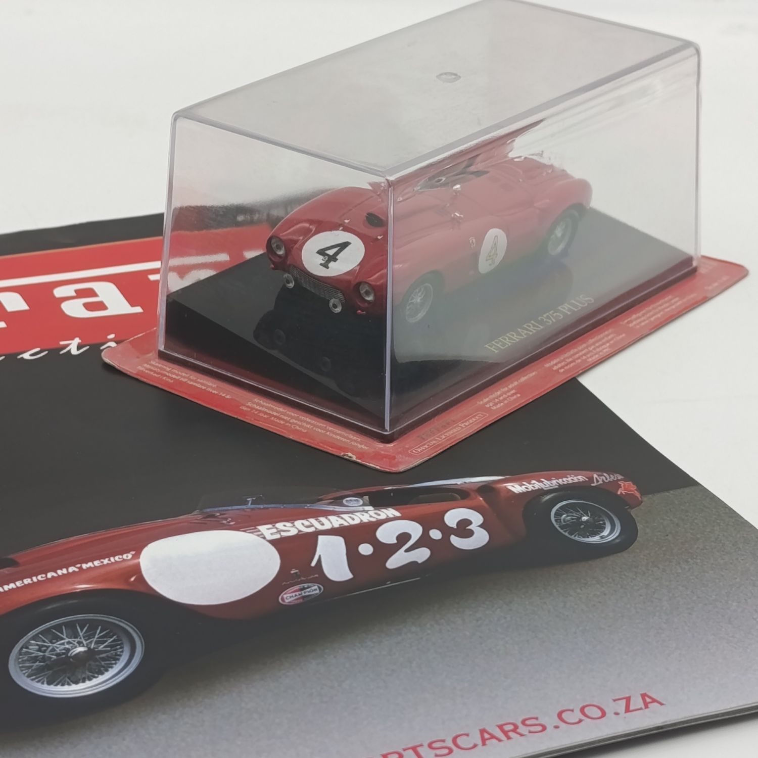 1954 Ferrari 375 plus racing die-cast model car - scale 1/43