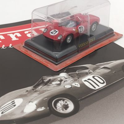 1963 Ferrari 250 P die-cast racing model car - scale 1/43