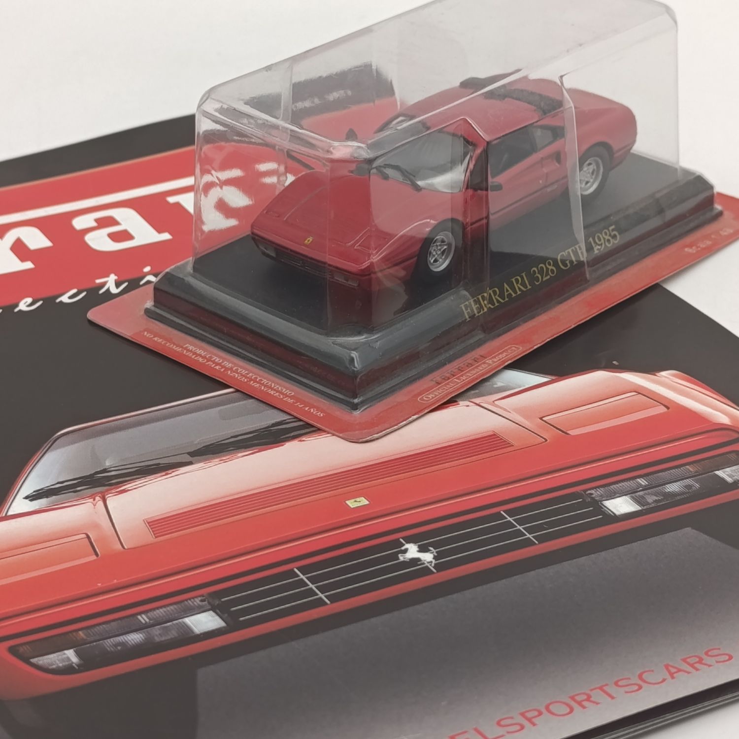 1958 Ferrari 328 GTB die-cast model car - scale 1/43