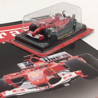 2004 Ferrari F2004 Michael Schumacher Formula 1 die-cast racing model car