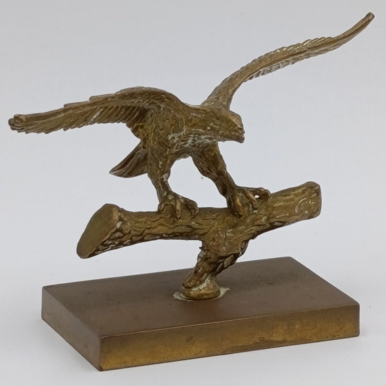 Vintage brass eagle ornament figurine