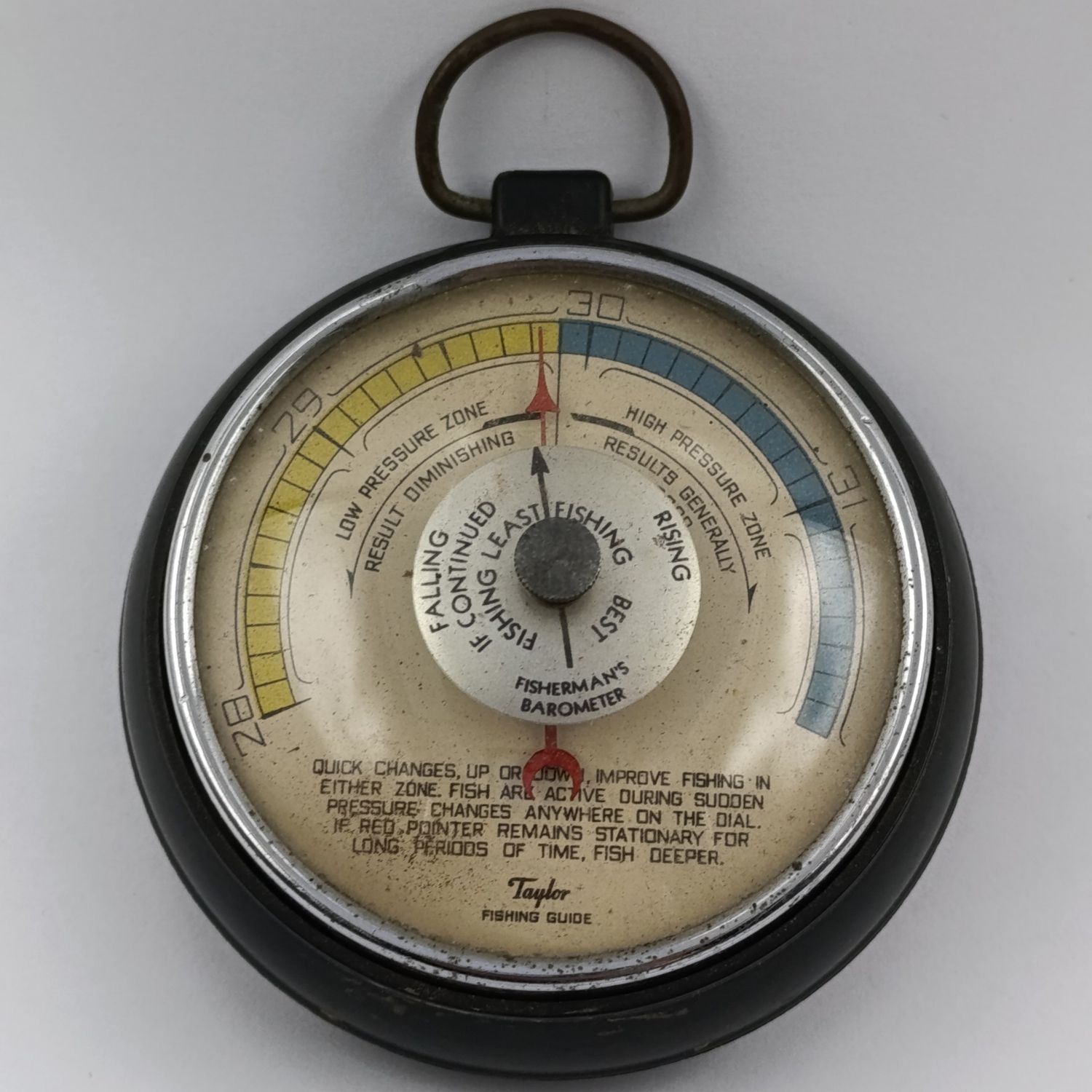 Vintage Taylor Fisherman&#39;s Barometer