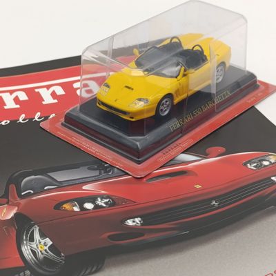 2001 Ferrari 550 Barchetta die-cast model car - scale 1/43