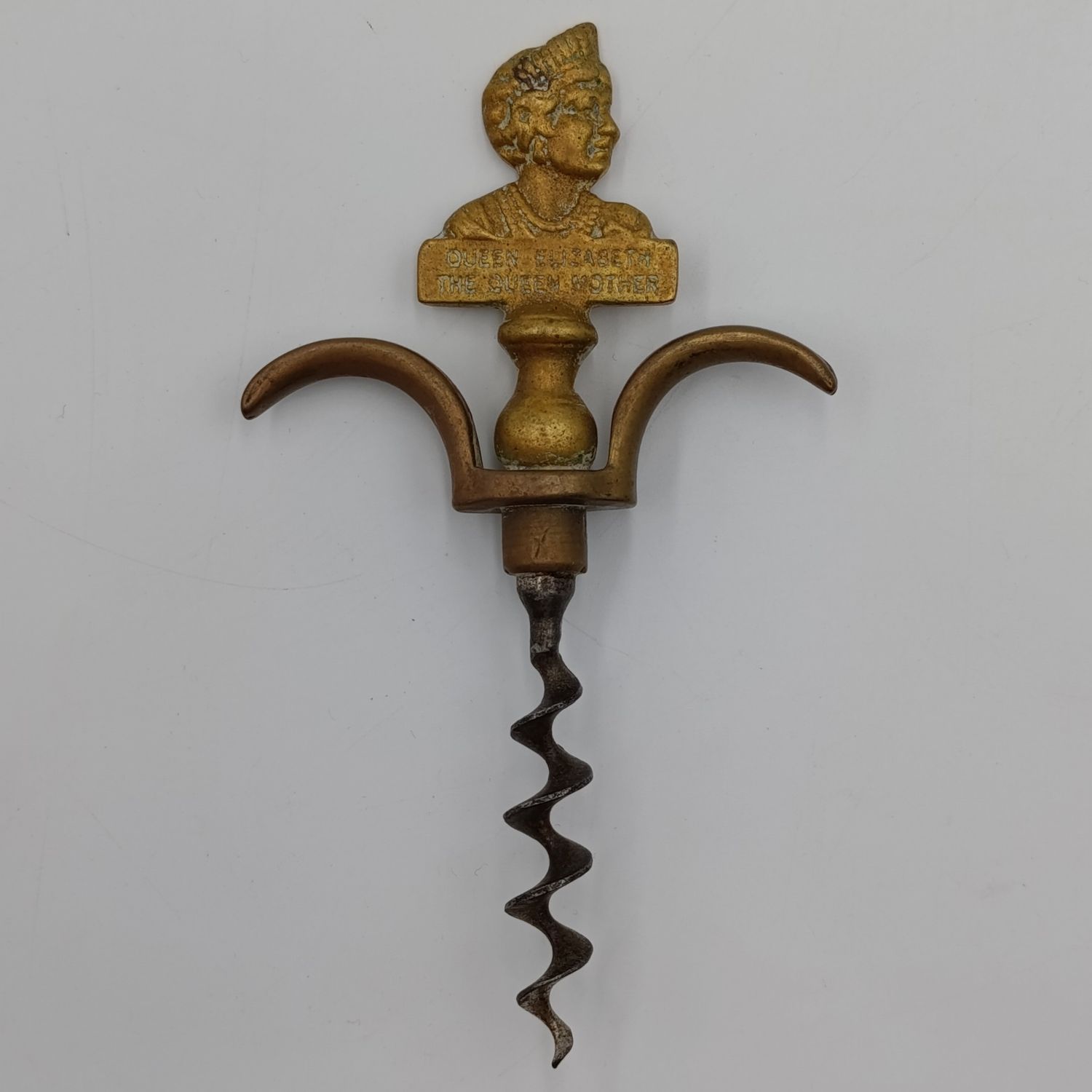 Vintage Queen Elizabeth The Queen Mother corkscrew