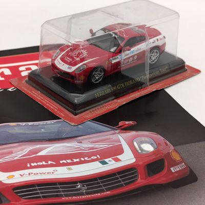 2006 Ferrari 599 GTB Fiorano Pan-American tour die-cast racing model car - scale 1/43
