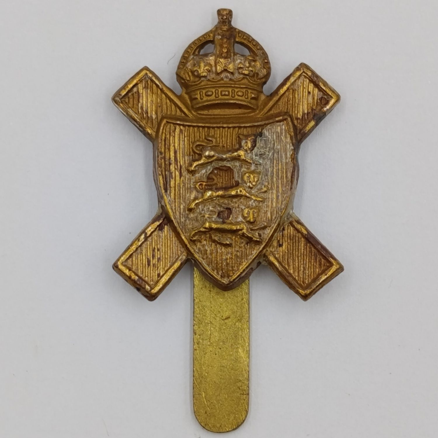 Royal Jersey Light Infantry cap badge