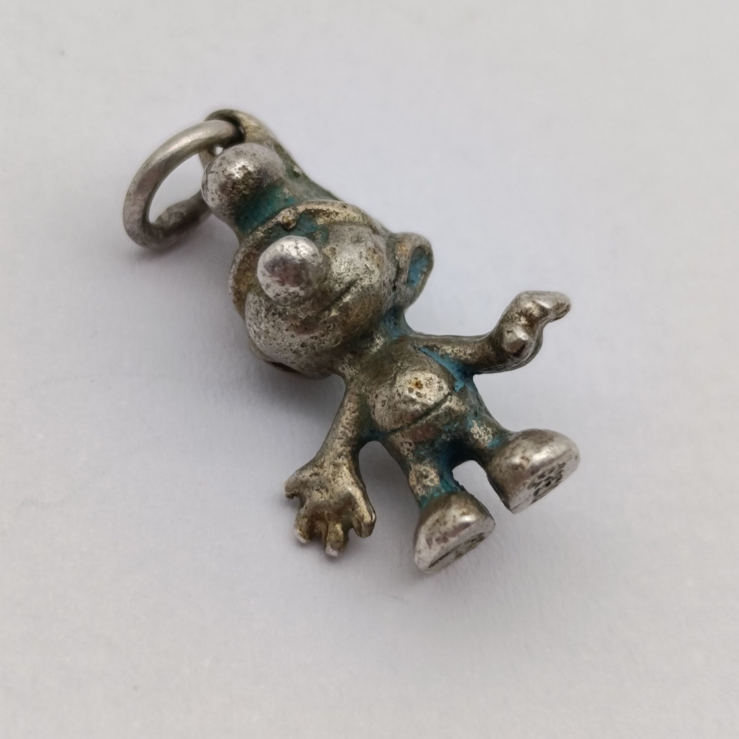 Sterling silver smurfie charm - weighs 2.5g