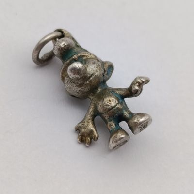Sterling silver smurfie charm - weighs 2.5g