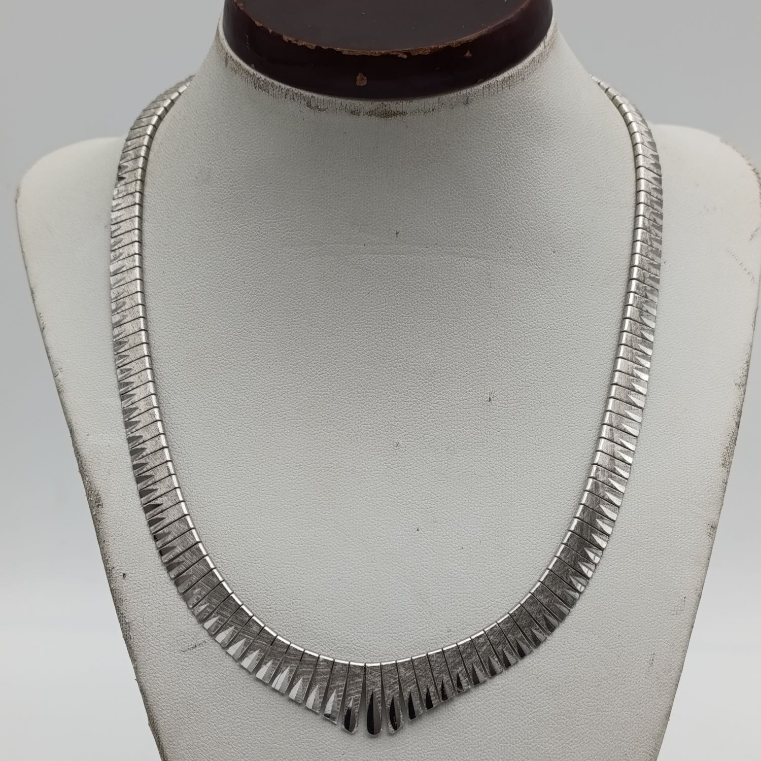 Vintage sterling silver necklace 36g
