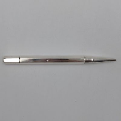 Hallmarked silver pencil - 23.6g