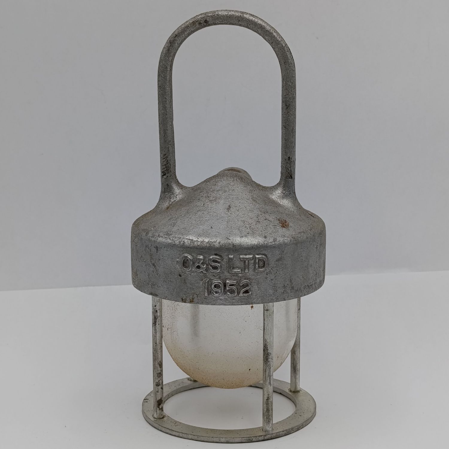 Vintage O and S Ltd 1952 marine electrical light