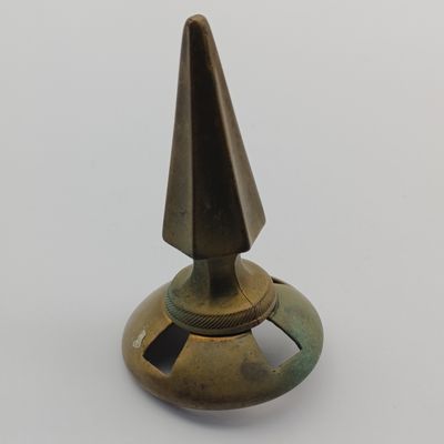 Royal Army brass helmet spike