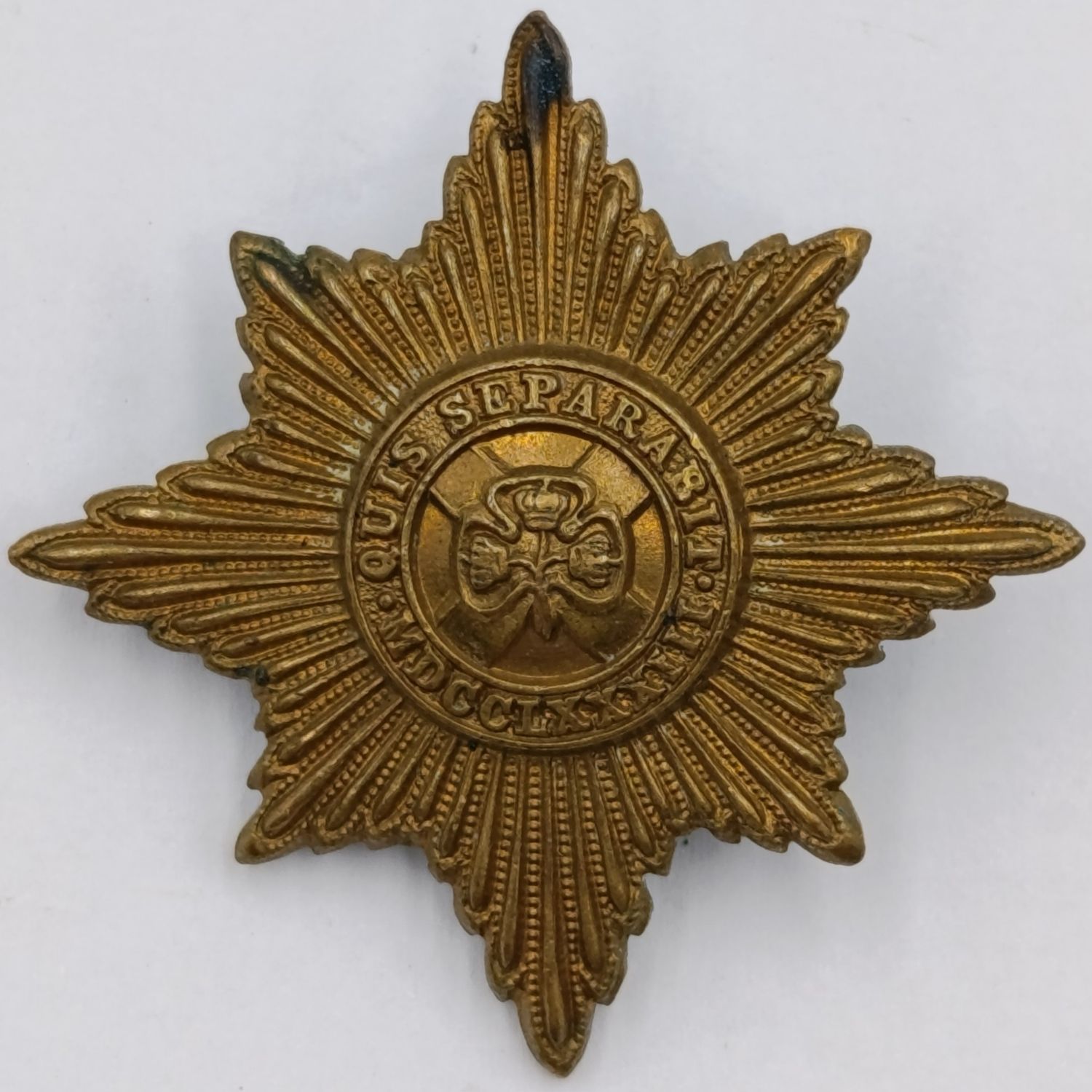 British Irish Guards beret cap badge