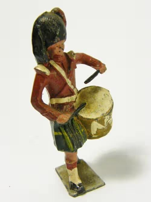 Vintage Scottish lead drummer soldier - as per photo