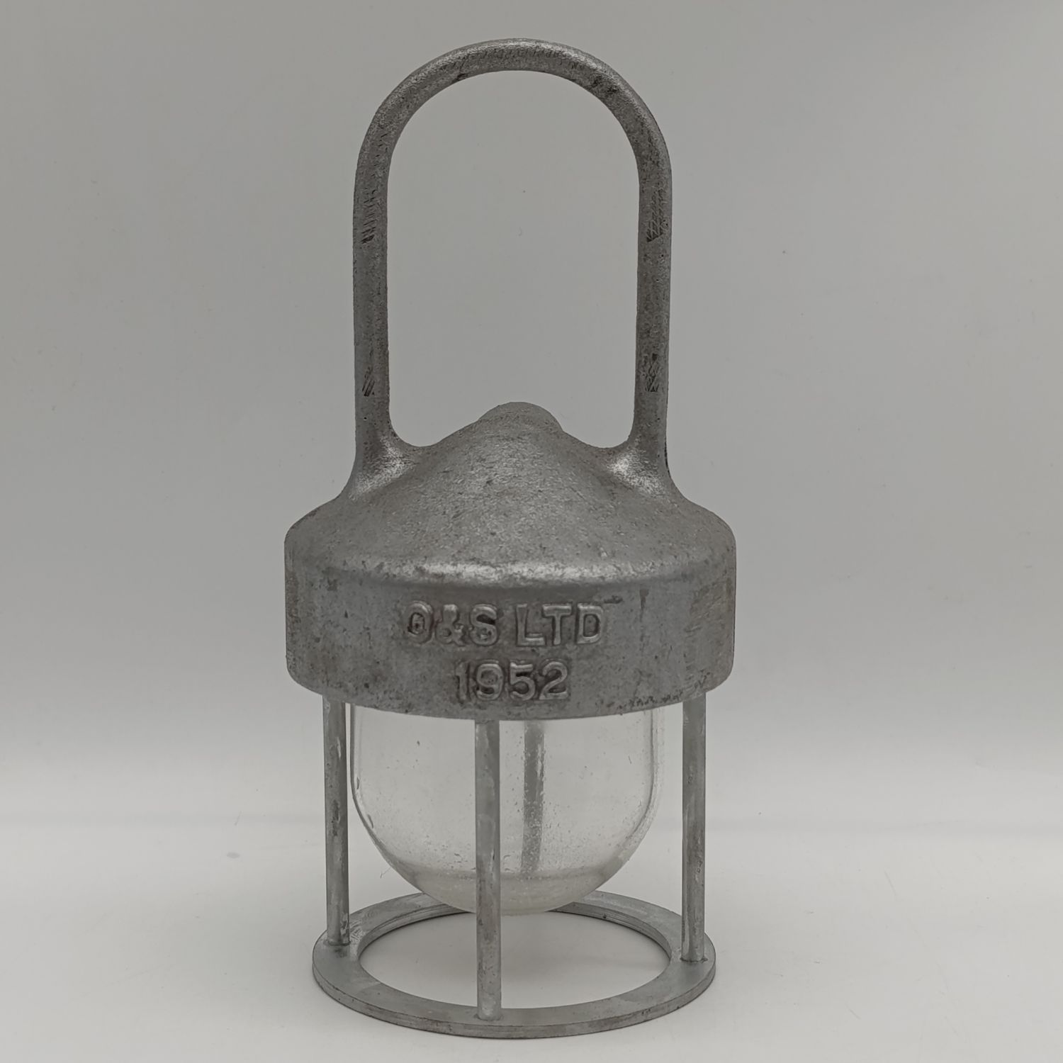 Vintage O&amp;S Ltd 1952 marine electrical light