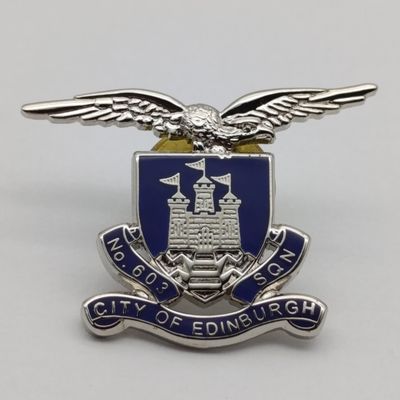 Royal Air Force No. 603 Squadron City of Edinburgh pin badge