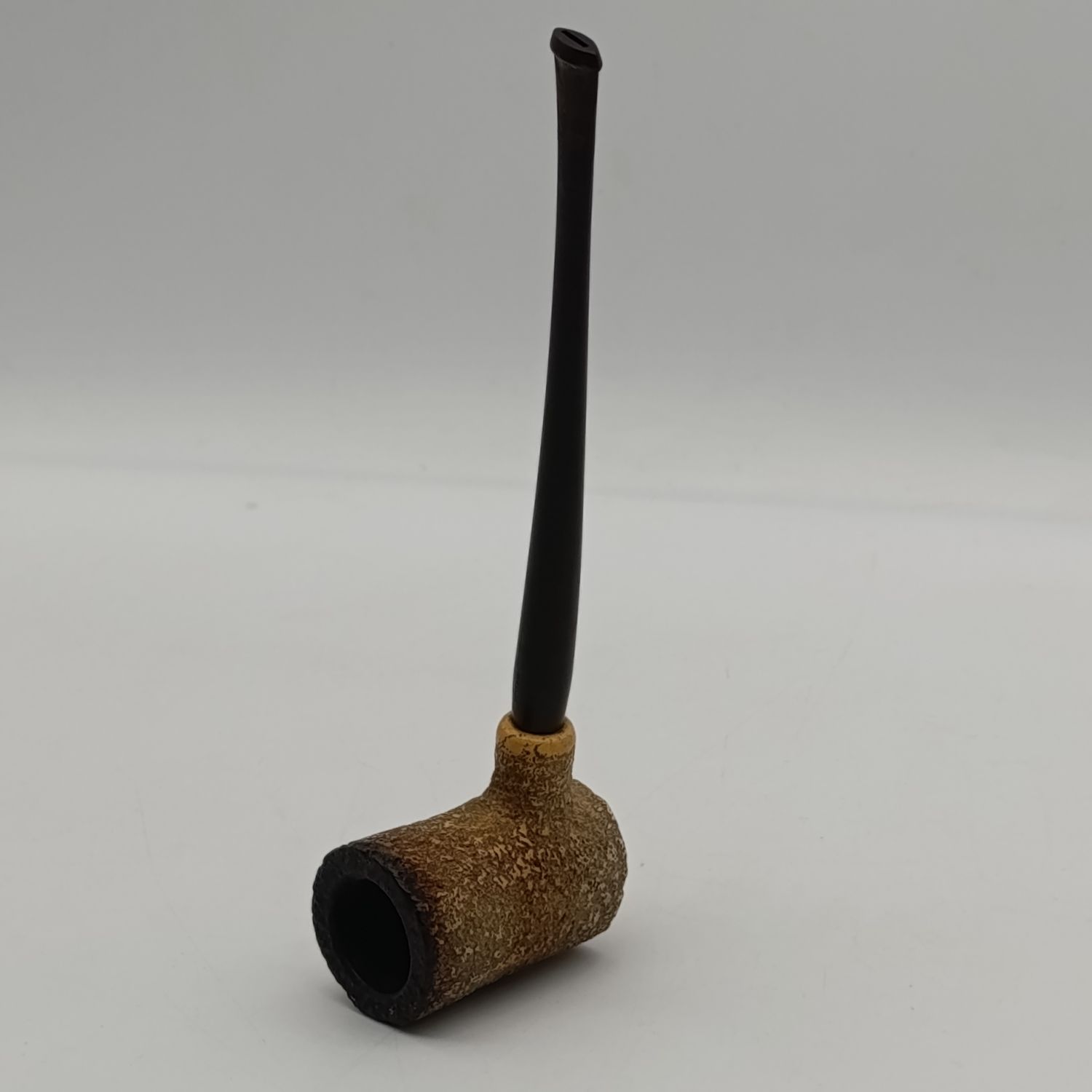 Vintage long stem meerchaum type smoking pipe