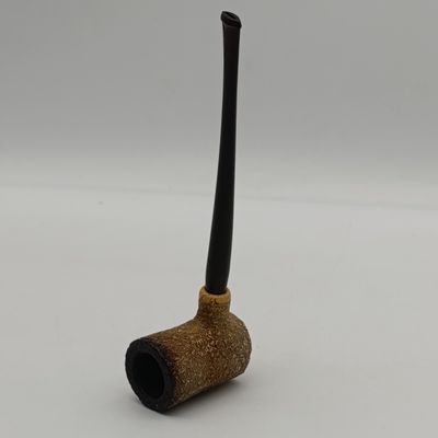 Vintage long stem meerchaum type smoking pipe