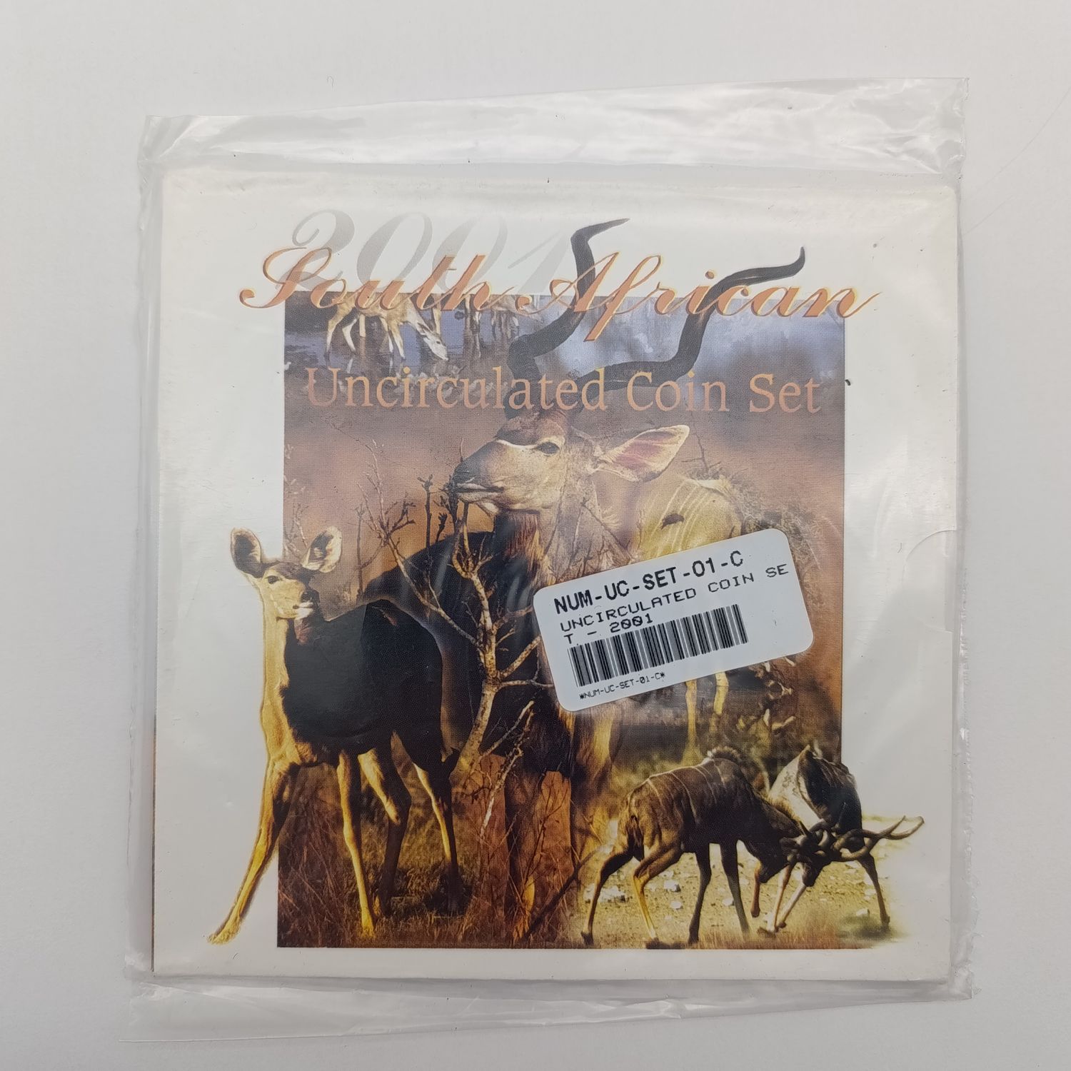 2001 South African uncirculated coin set - still sealed
