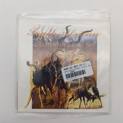 2001 South African uncirculated coin set - still sealed