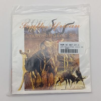 2001 South African uncirculated coin set - still sealed