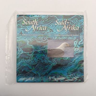 1995 South African Brilliant Uncirculated coin set - still sealed
