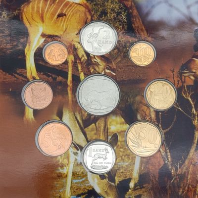 2001 South African uncirculated baby coin set