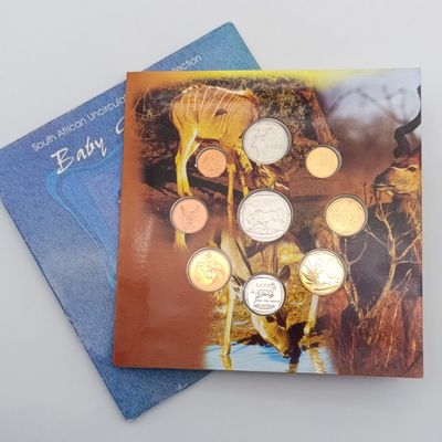 2001 South African uncirculated baby coin set