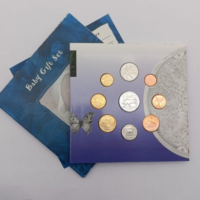 1999 South African uncirculated baby coin set