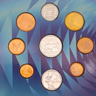 2000 South African uncirculated coin set - New Coat of Arms