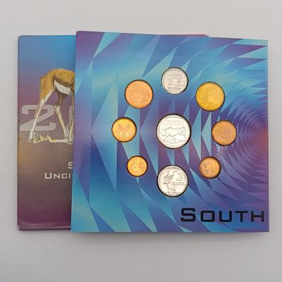 2000 South African uncirculated coin set - New Coat of Arms