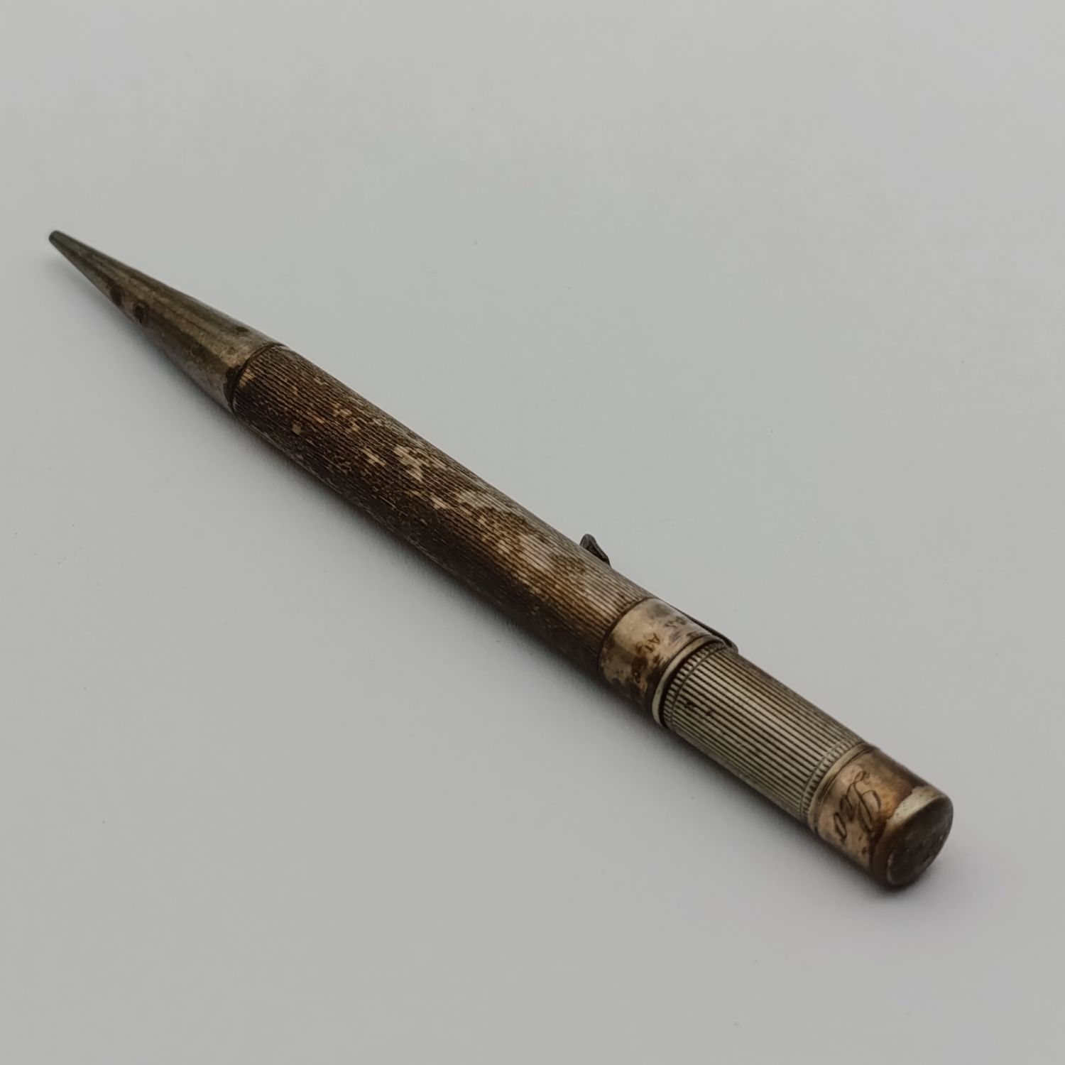Vintage centennial mechanical pencil - silverplate