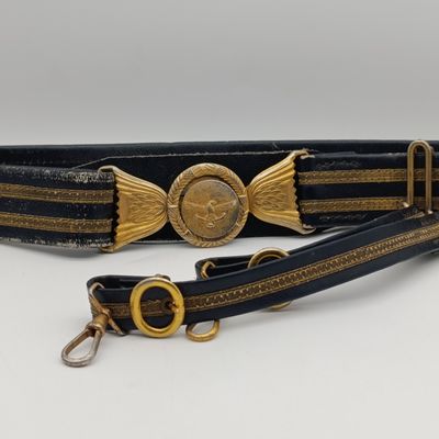 SA Air Force officers belt and buckle - no dagger