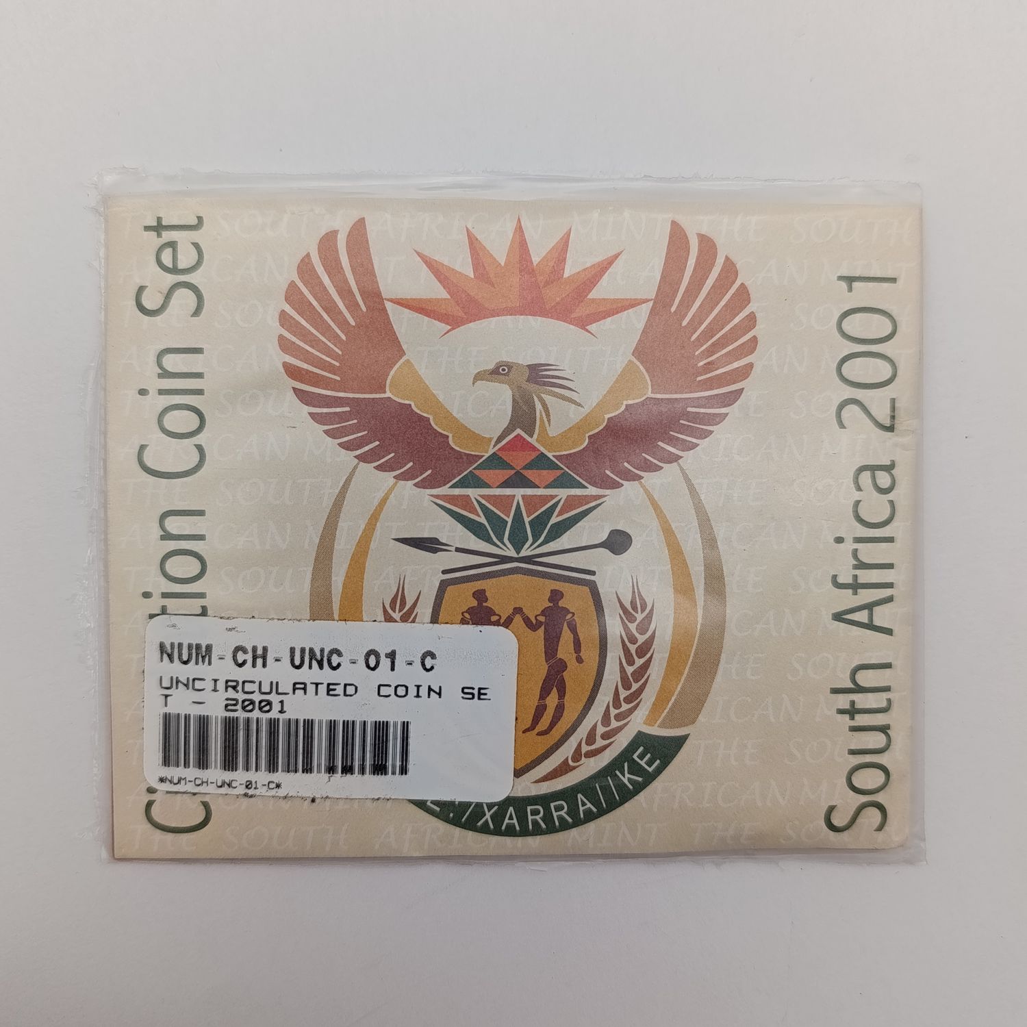 2001 South African circulation coin set - still sealed