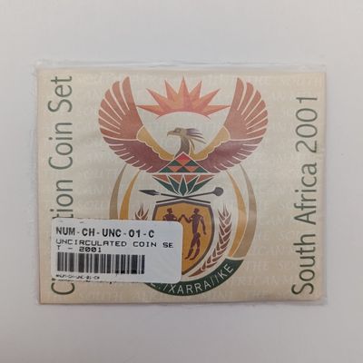 2001 South African circulation coin set - still sealed
