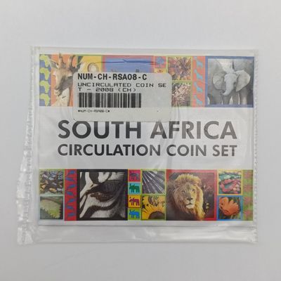 2008 South African circulation coin set - still sealed