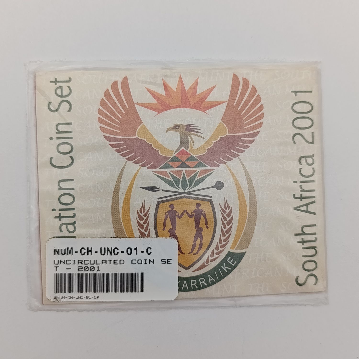 2001 South African circulation coin set - still sealed