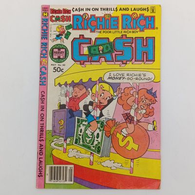 Lot of 6 vintage Richie Rich Cash comics