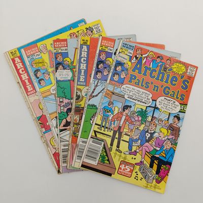 Lot of 6 vintage Archie&#39;s Pals n Gals comics