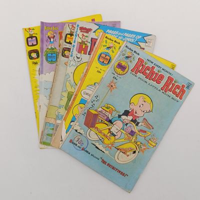Lot of 6 vintage Richie Rich comics
