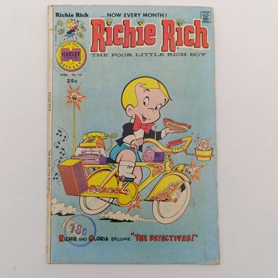 Lot of 6 vintage Richie Rich comics