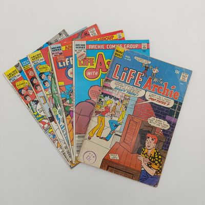 Lot of 6 vintage Archie&#39;s Girls Betty and Veronica comics