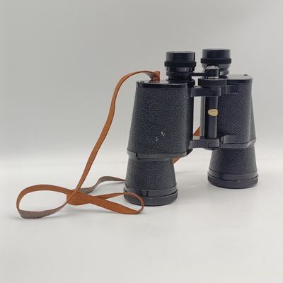 Vintage Safari 10x50 binoculars in case - lenses are clean