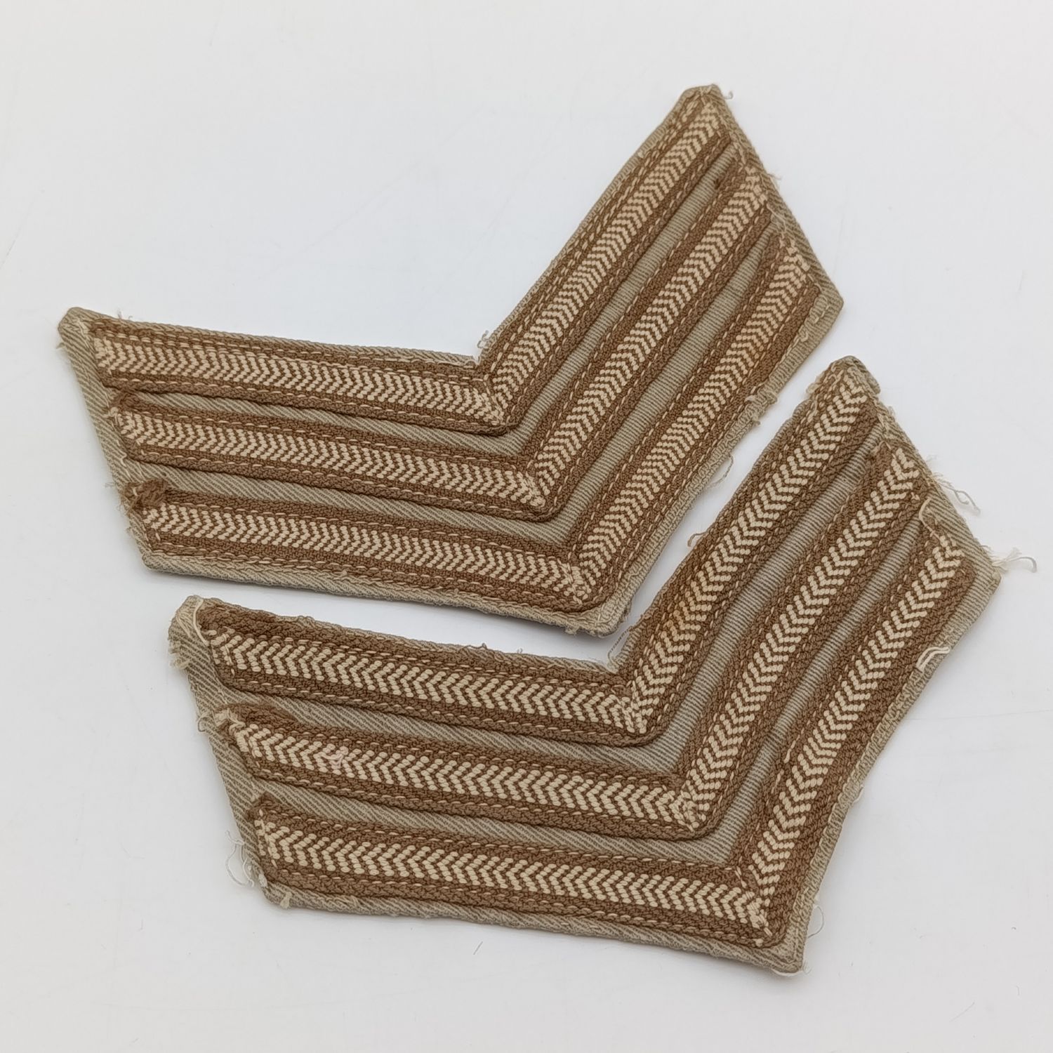Pair of SA Army sergeant rank stripes