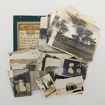 Lot of 77 antique and vintage photos taken in South West Africa circa 1910-1940
