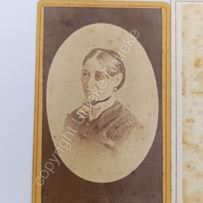 Lot of 7 Antique photos - mostly people from Paarl