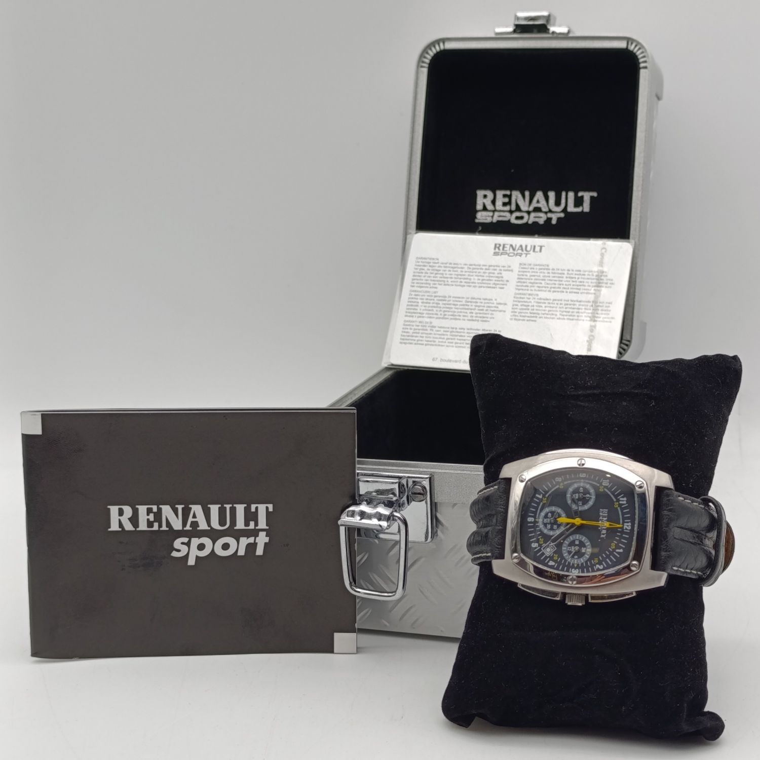 Renault Sport mens Quartz Chronograph watch in box